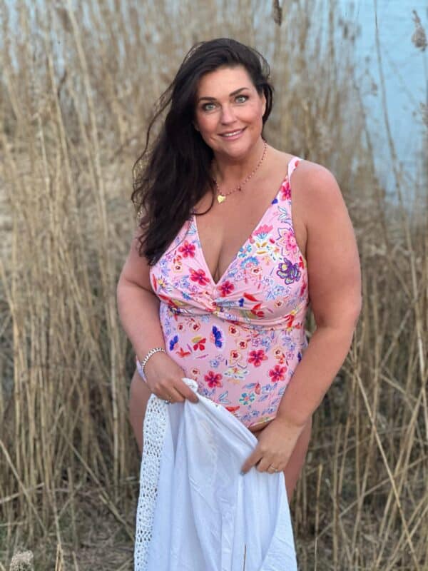 Badpak 4 bloem Zachtroze v6