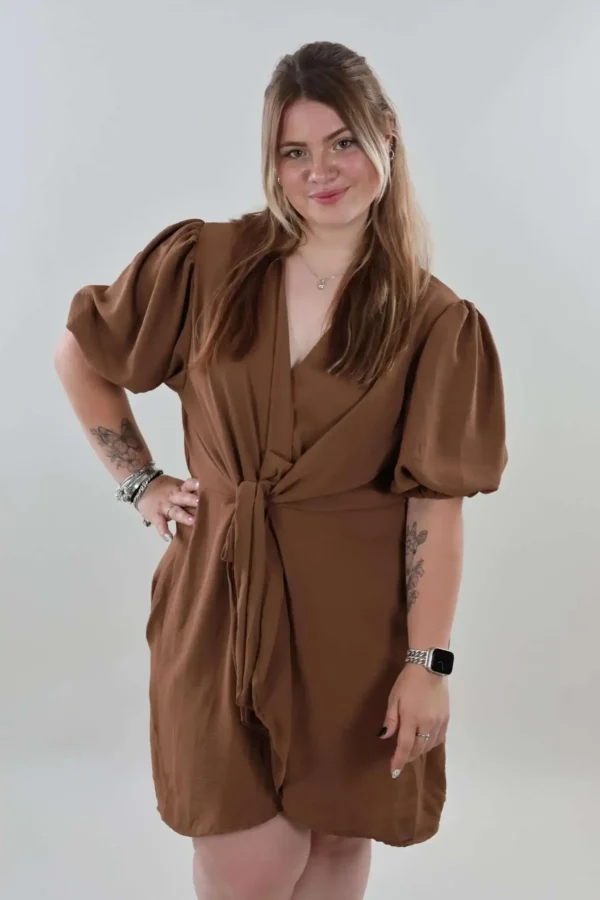 8491 Jurk Magic waist