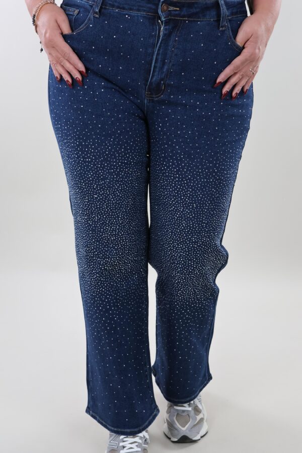 Jeans 5054 sparkle wide leg