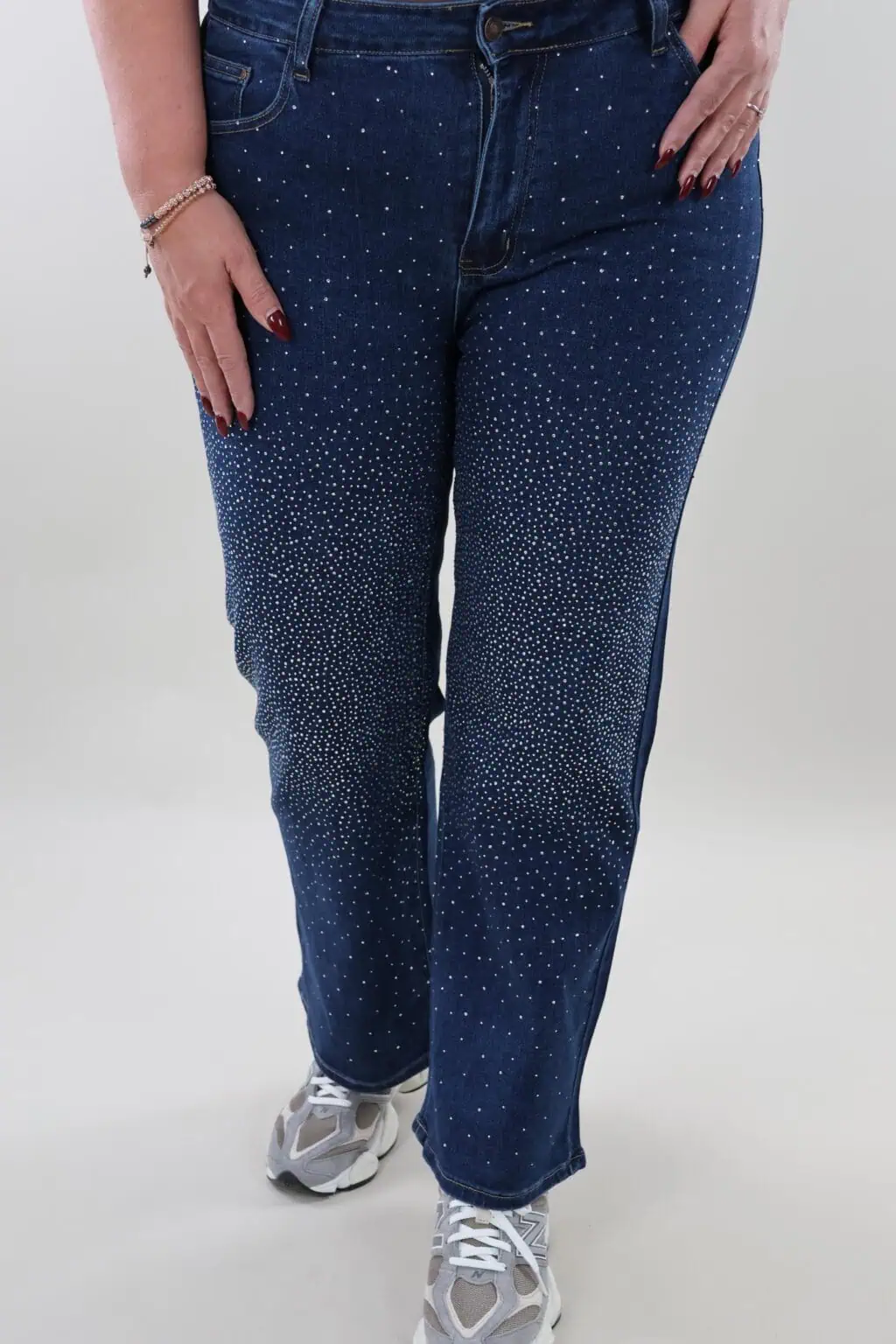 Jeans 5054 sparkle wide leg - Afbeelding 5