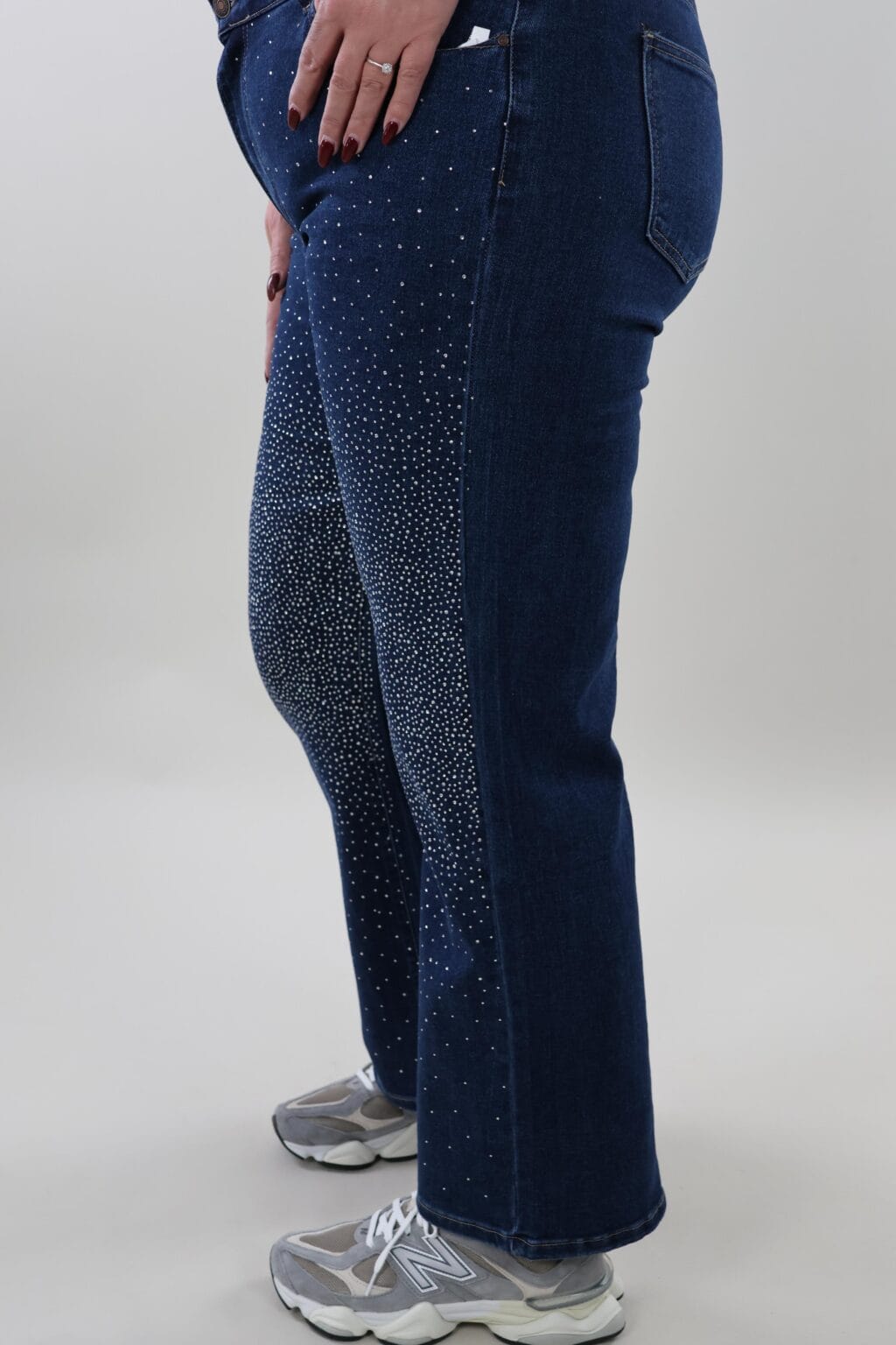 Jeans 5054 sparkle wide leg - Afbeelding 2