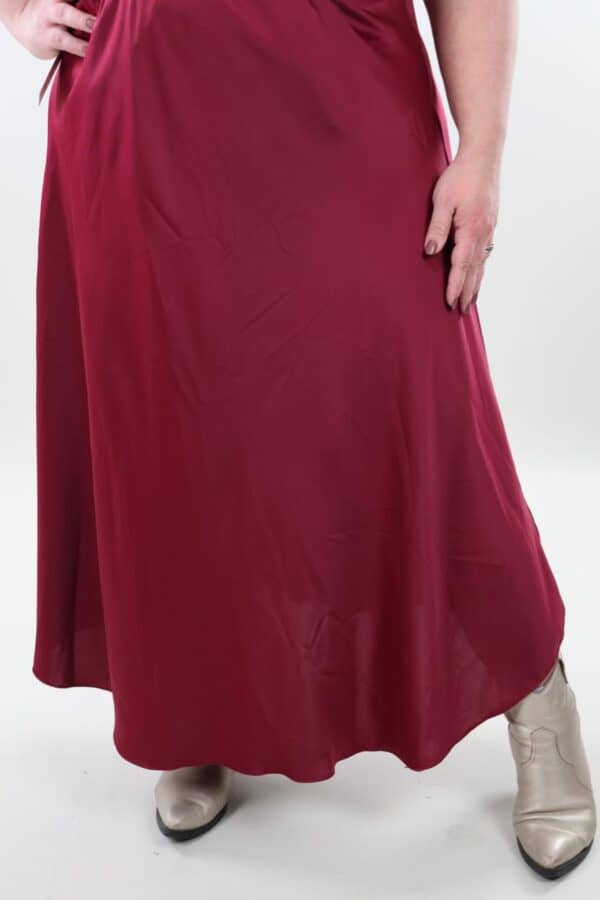 9206 Satijnlook rok