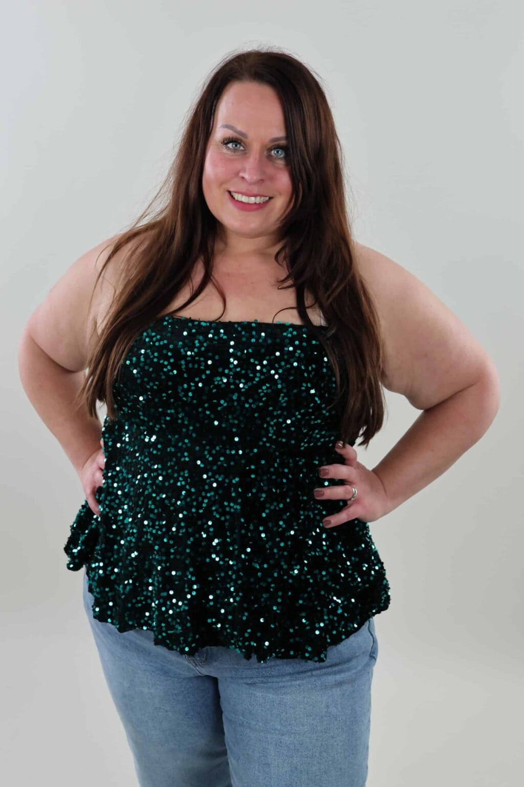 9251 Peplum Top - Afbeelding 2