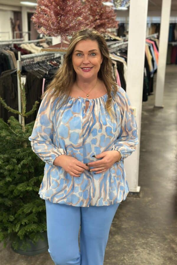 9443 Jannie top Print