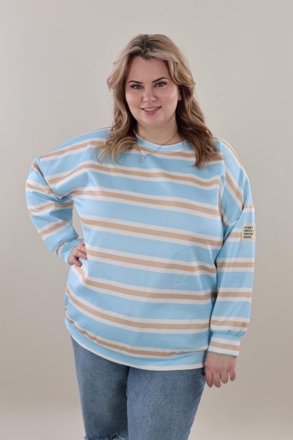 9541 Striped Sweater