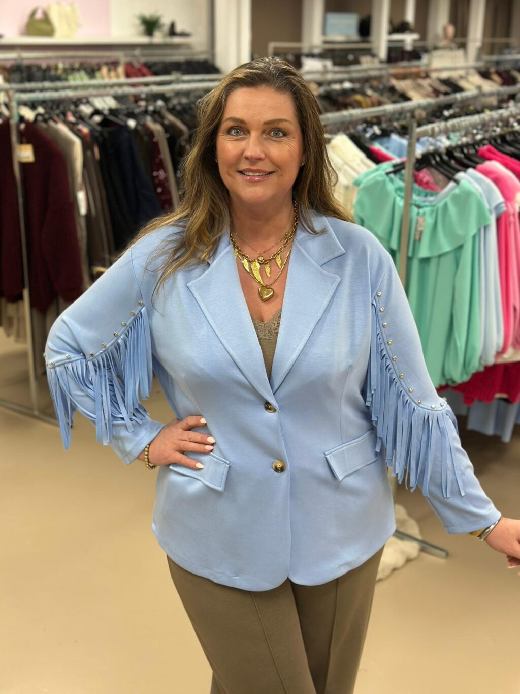 9585 lichtblauw voor