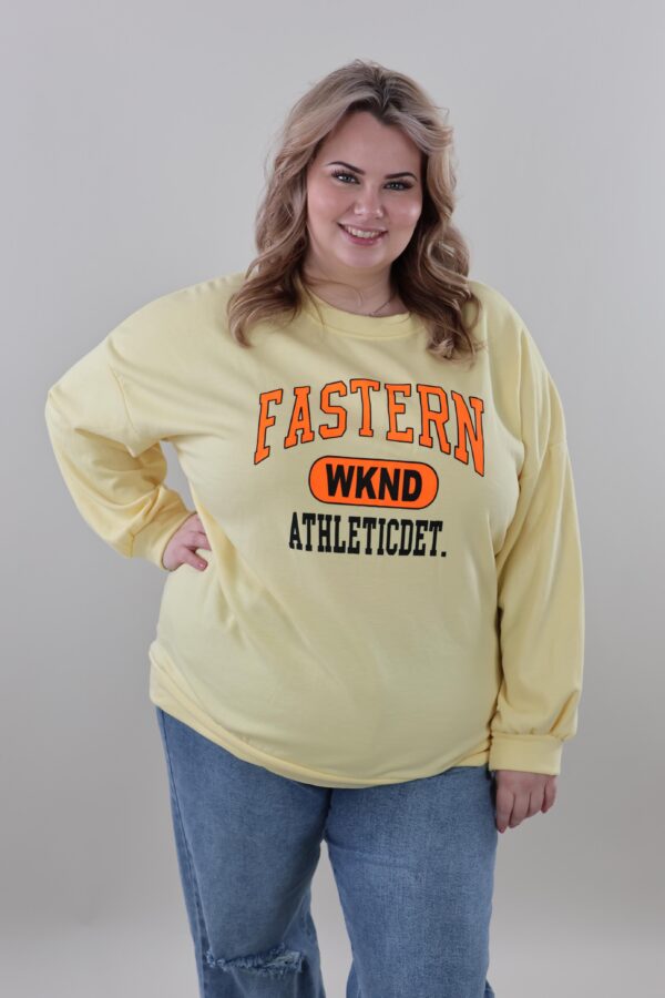 9550 Sweater gevoerd