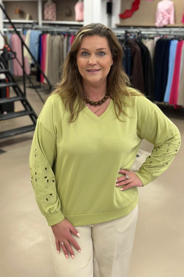 Vero Moda 17 vmc Ellie ls v neck sweat