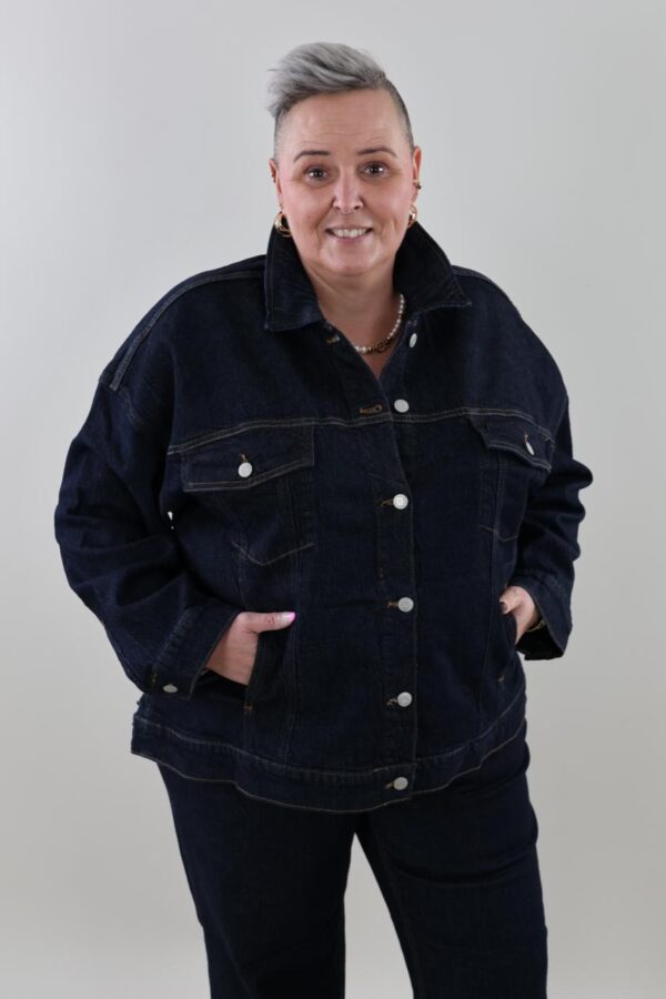 Vero Moda 7 vmc tessa ls Oversized Denim Jacket