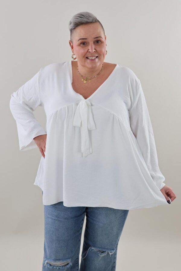 9626 Basic A lijn blouse