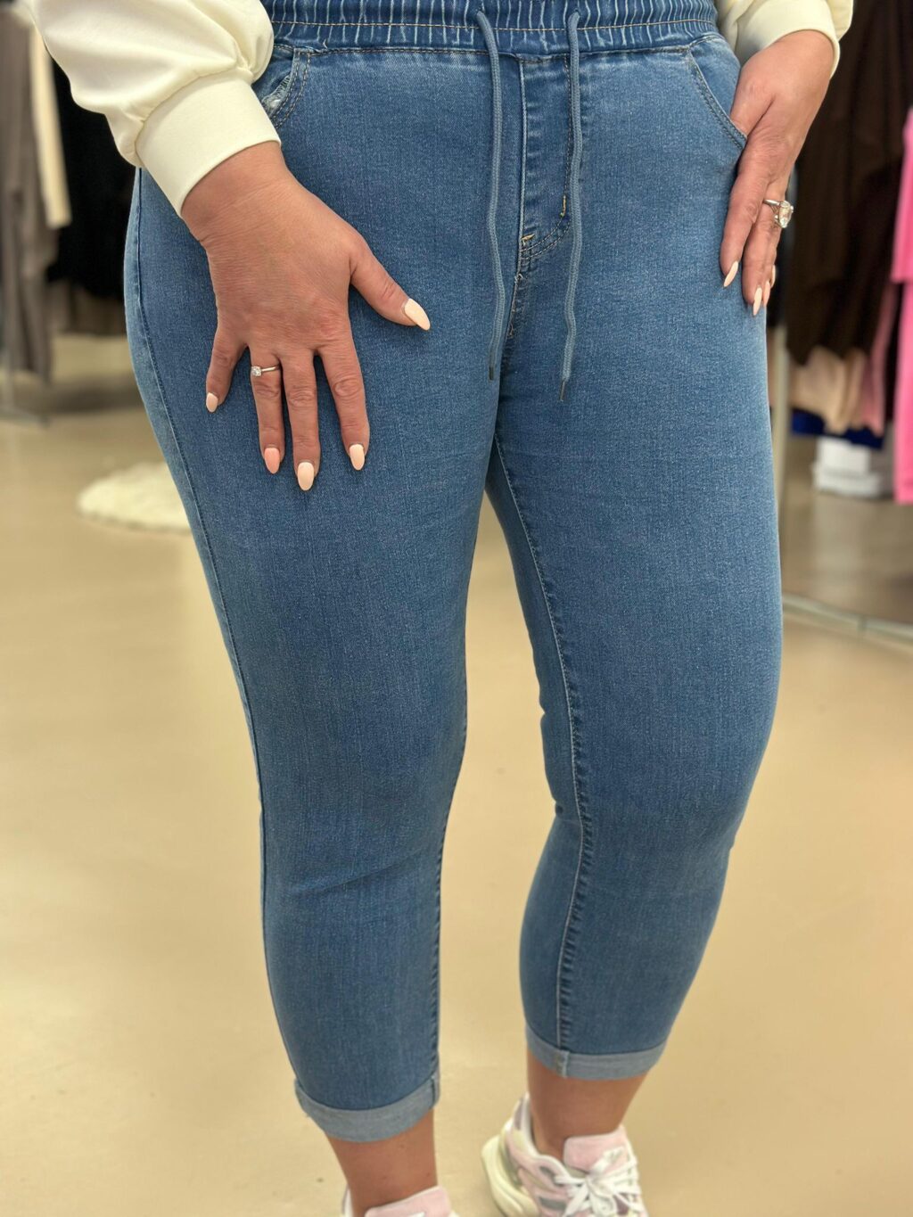 Jeans 6571 elastieken boord