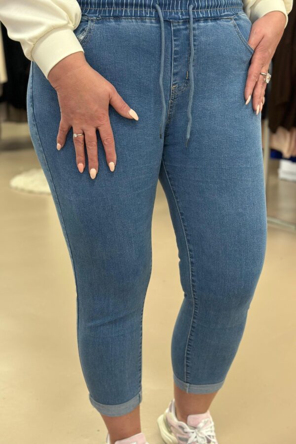 Jeans 6571 - 7/8e Elastieken boord
