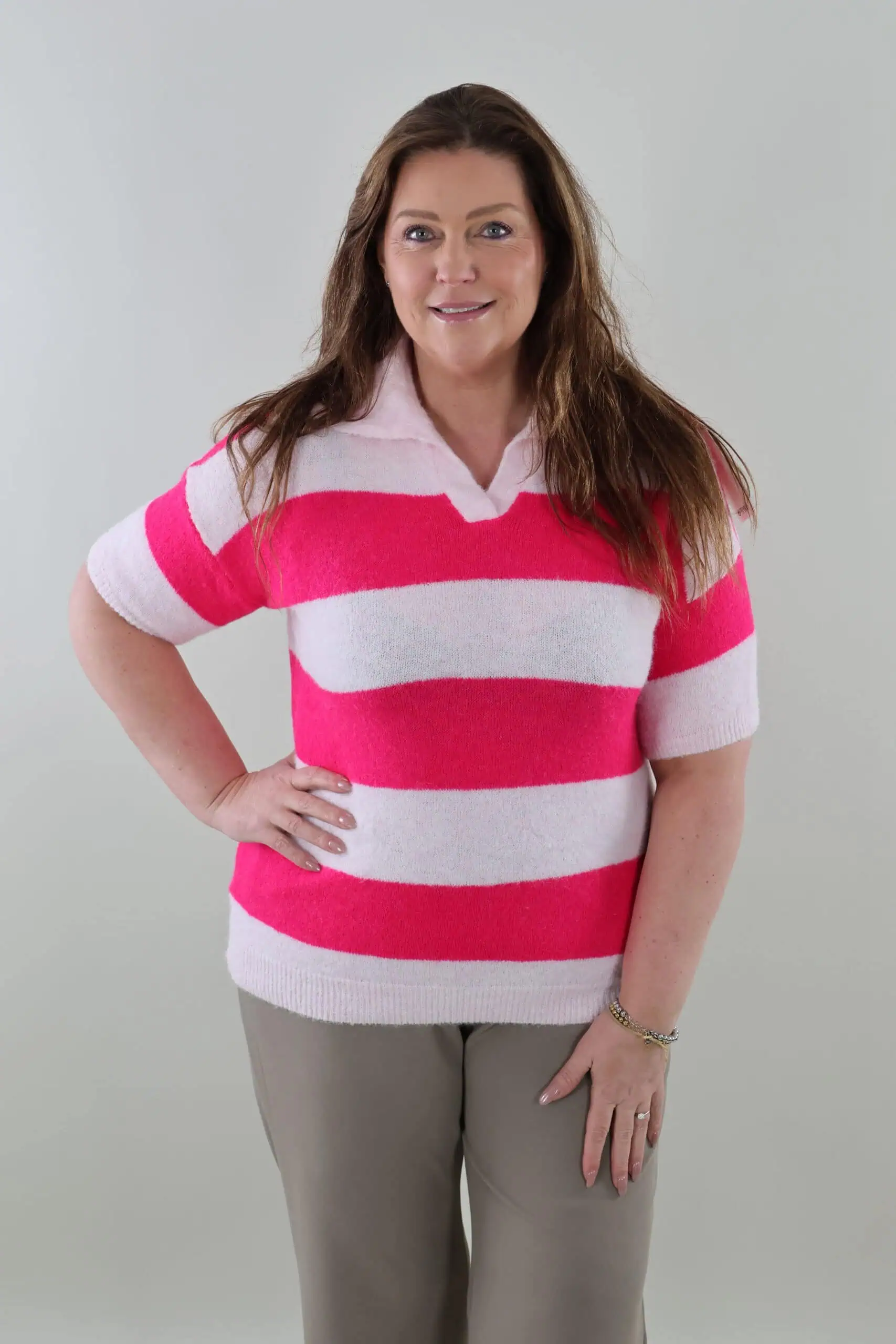 Sale 9714 Stripe sweater