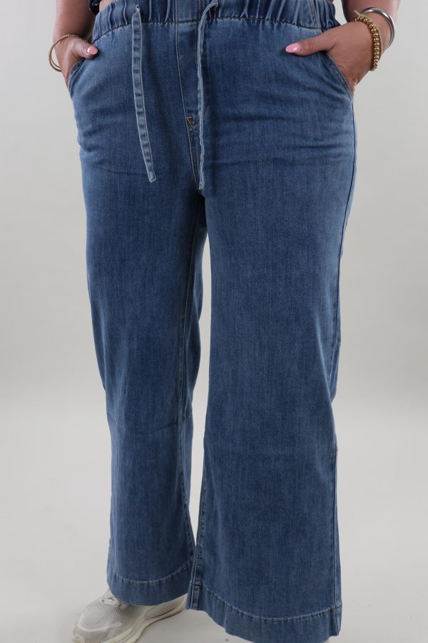 Jeans 1893 Wide Leg Stretch boord