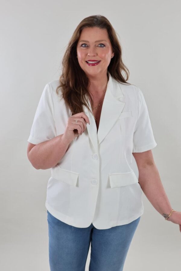 9797 Short Sleeve Blazer