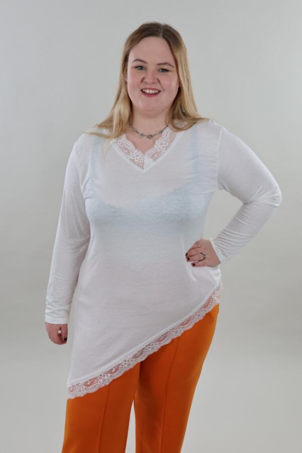 9812 Shirt Basic Lace