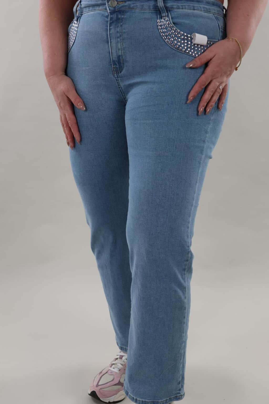 Gratis verzenden - Jeans 6585 Studs - Afbeelding 3