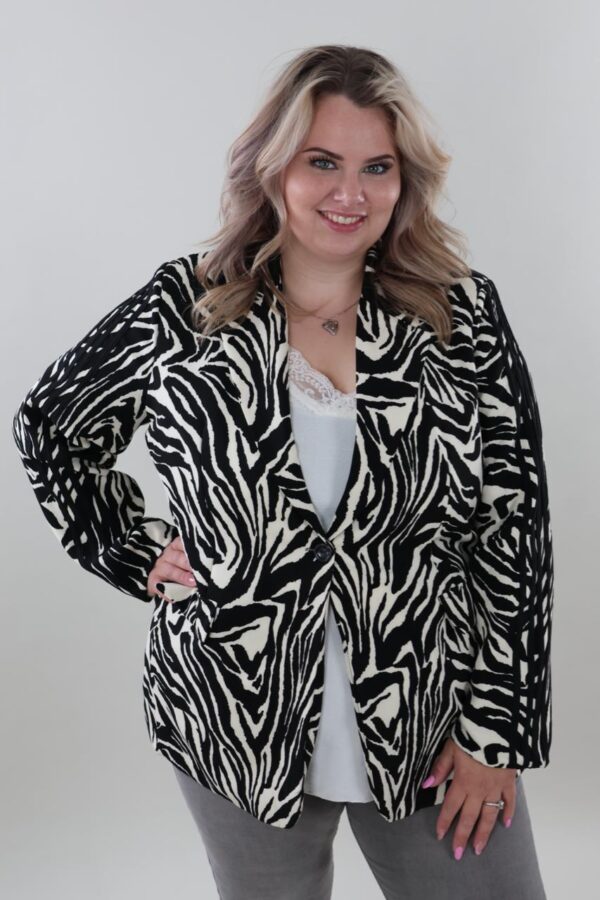 1005 Blazer Zebra Stripe
