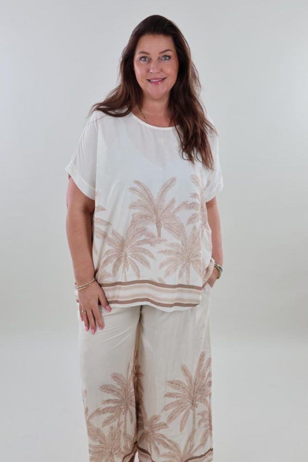 1033 Tweedelig set Palmtree