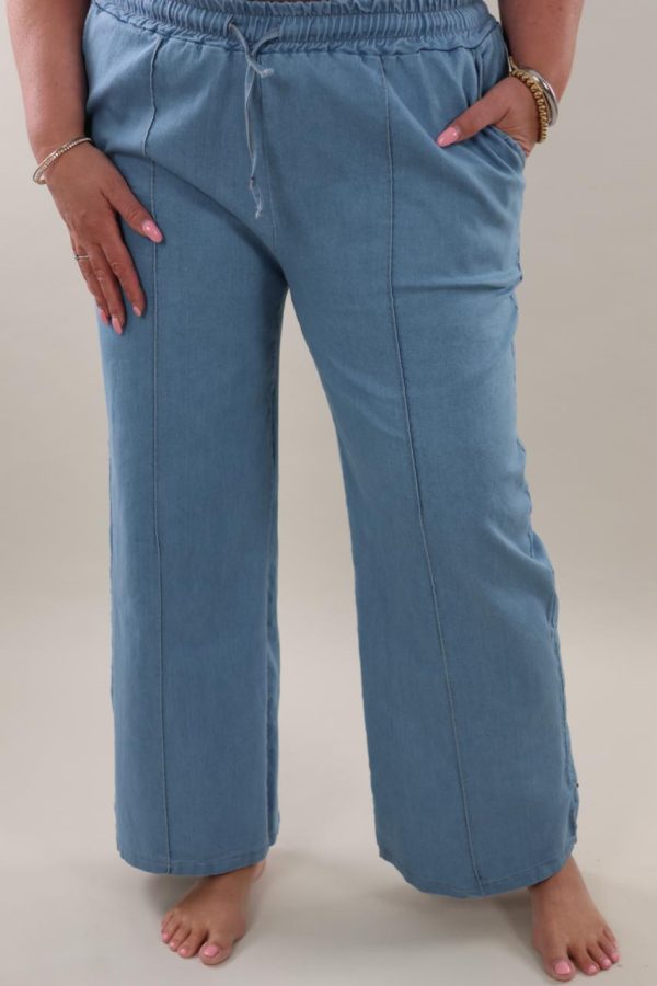 1037 Everyday comfort jeanslook pantalon