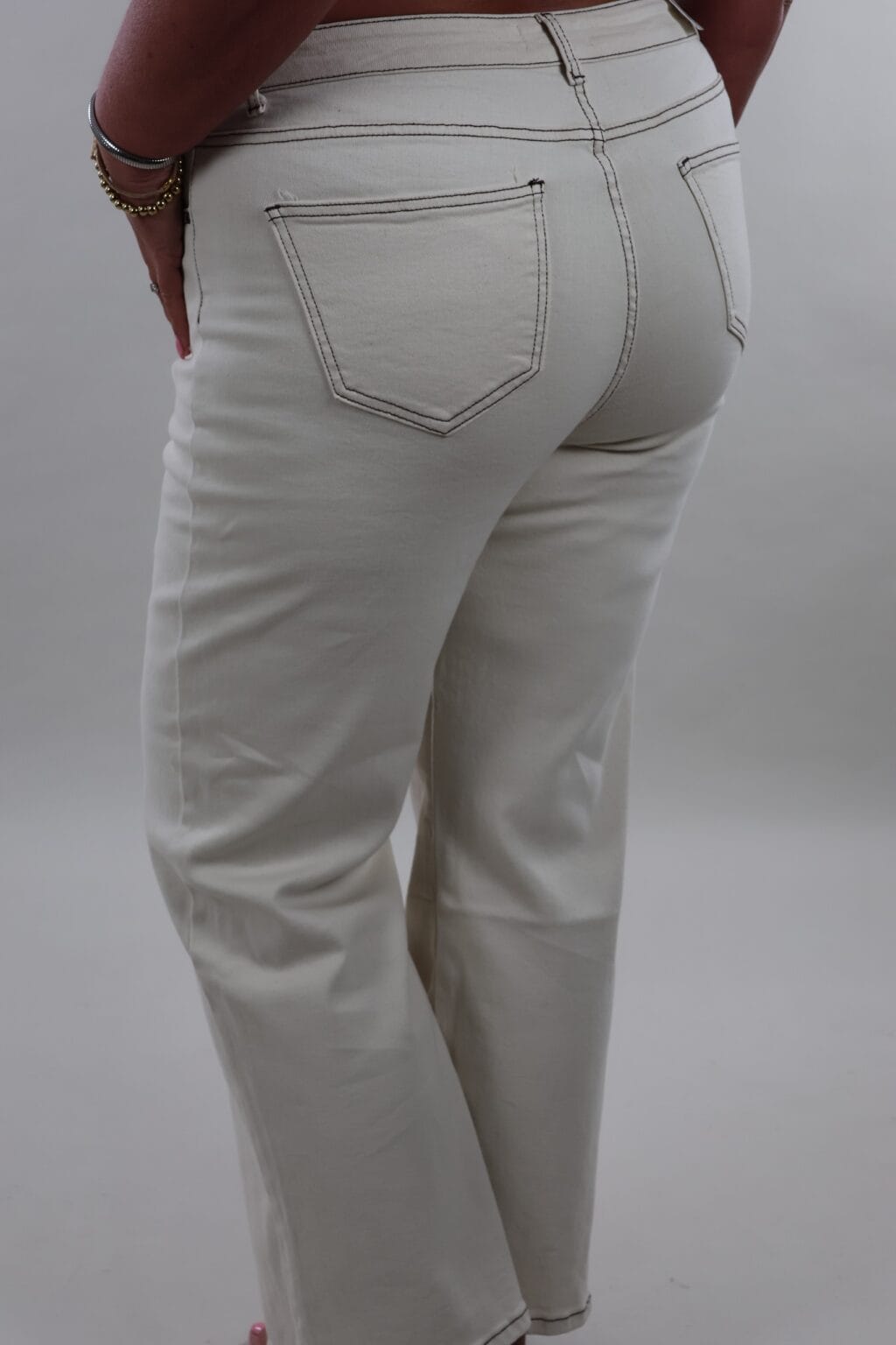 sale - Monday jeans 535 Beige - Afbeelding 2