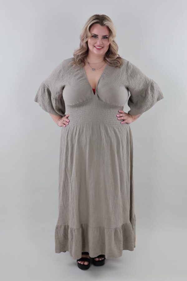 9910 Dress Maxi Cotton