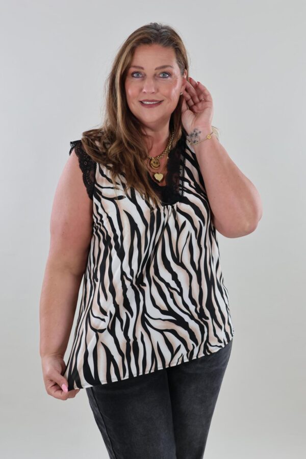 9949 Hemdje Travel Lace Zebra