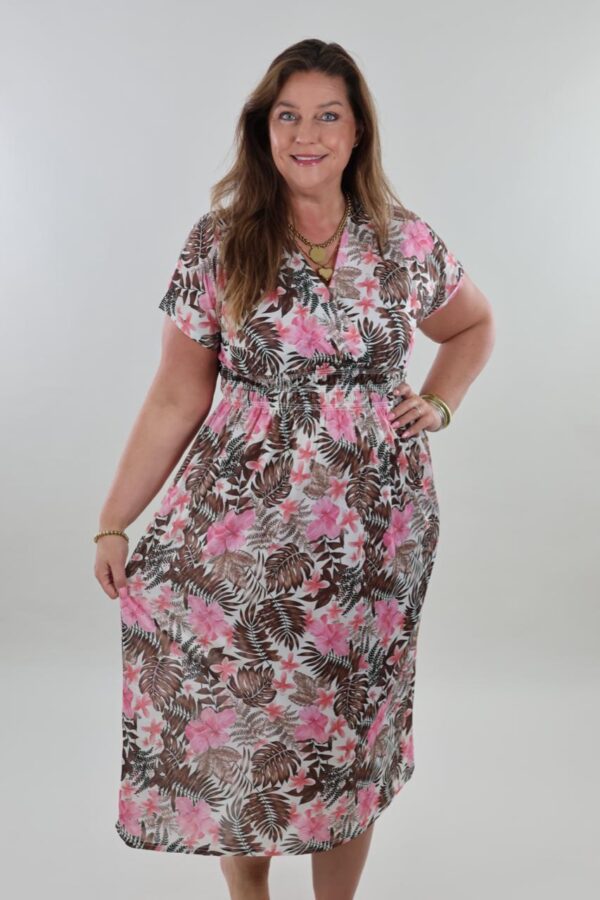 9969 Maxi dress Tropical