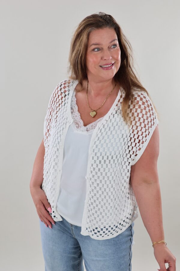 9983 Gilet Crochet