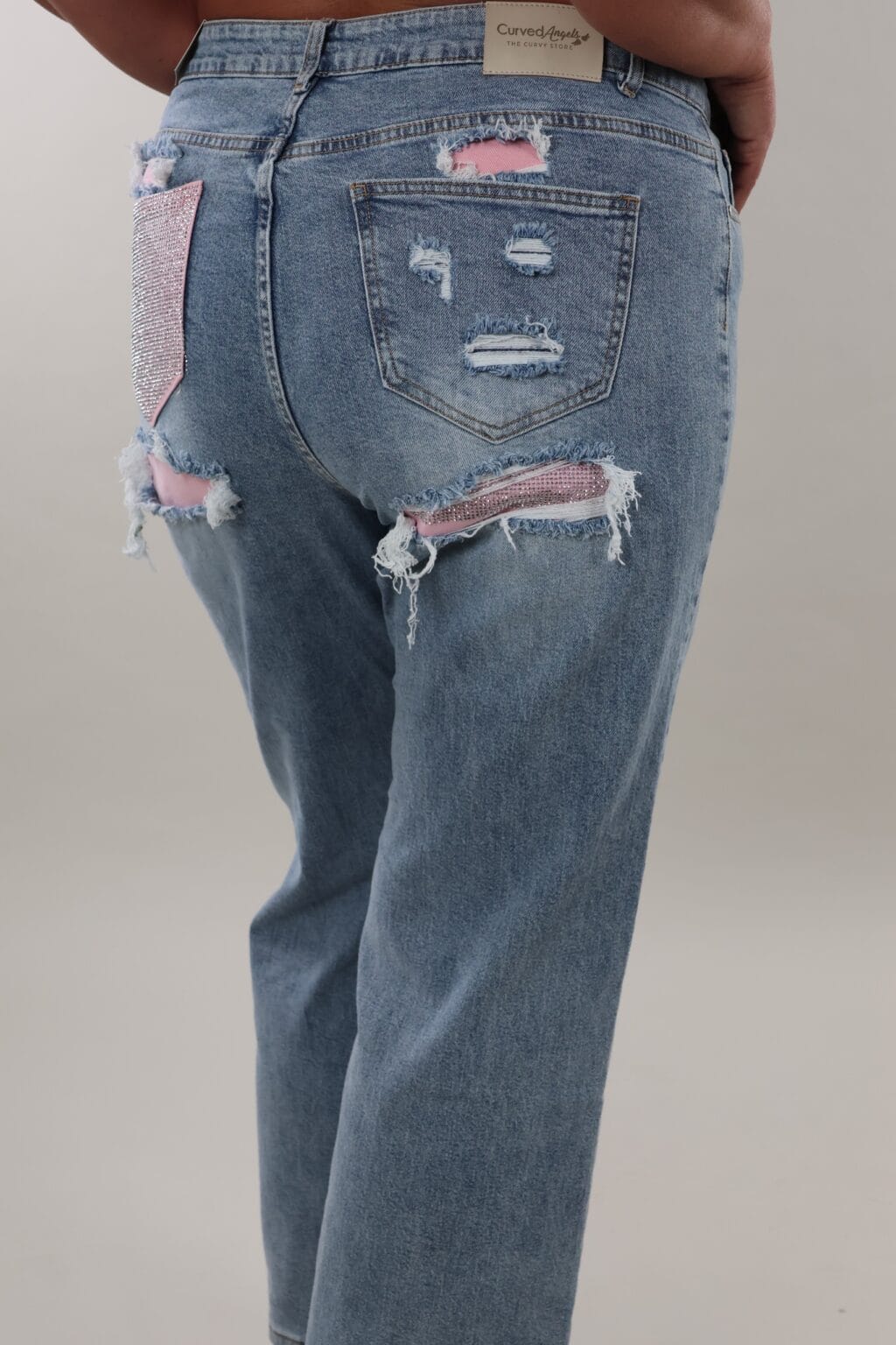sale - Curved Angels Jeans 1970 wide leg - Afbeelding 5