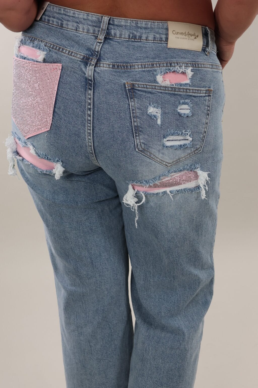 sale - Curved Angels Jeans 1970 wide leg - Afbeelding 3