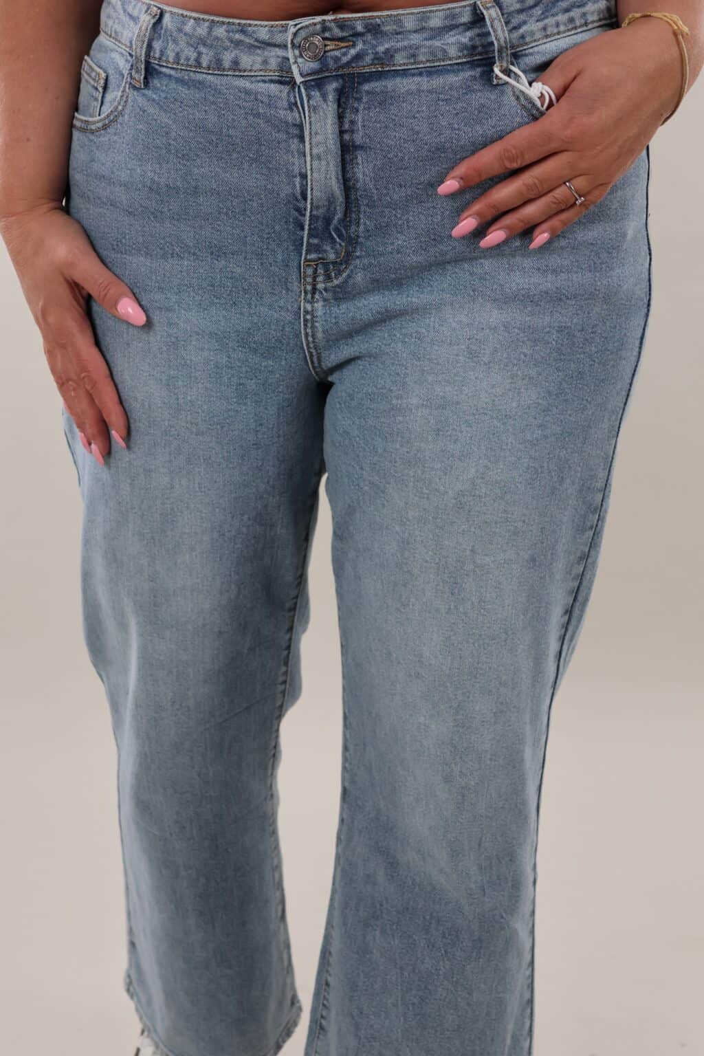 sale - Curved Angels Jeans 1970 wide leg - Afbeelding 2