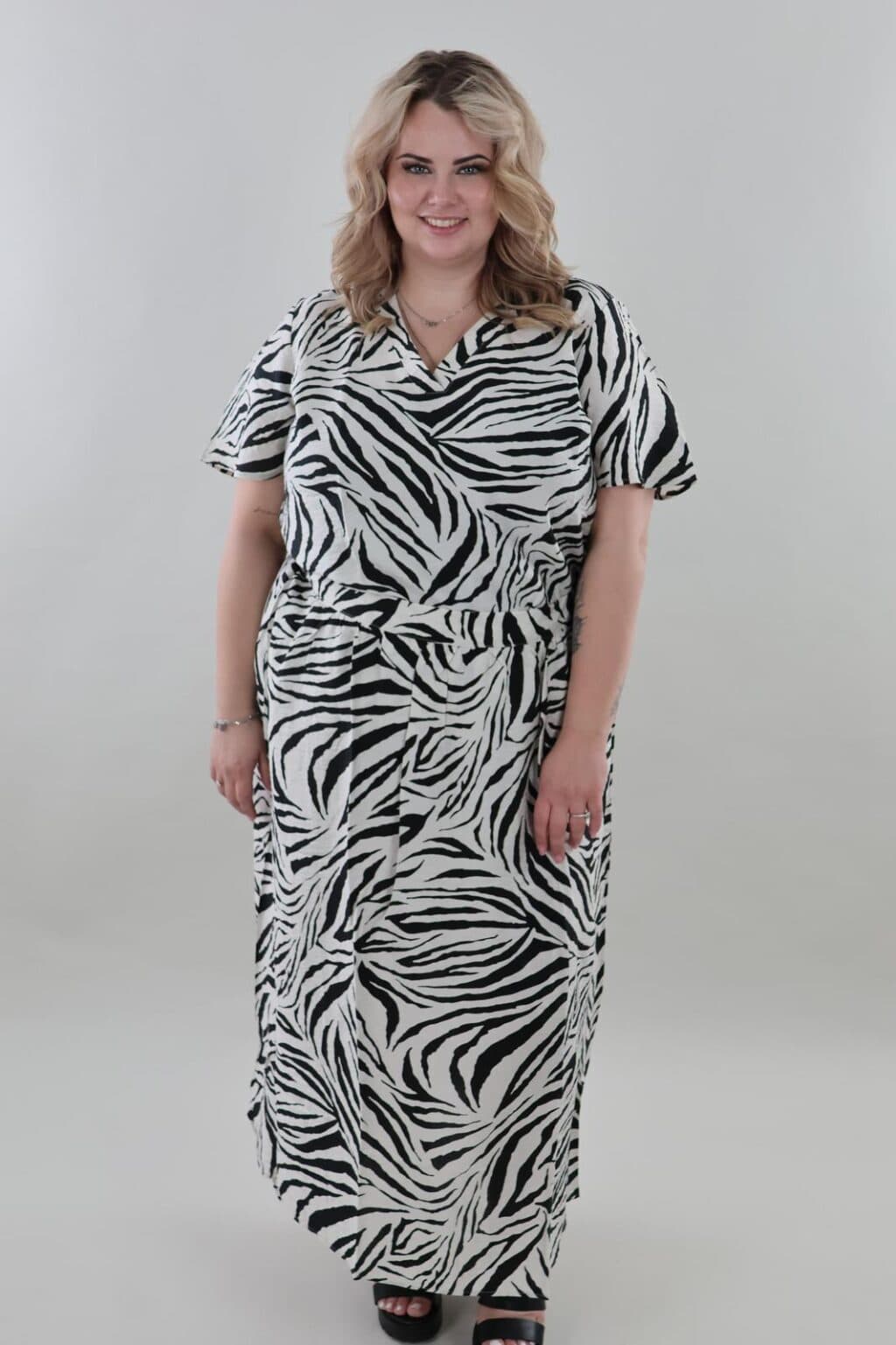 Sale - Vero Moda Curve 31 vmc josie v neck Skirt - Afbeelding 2