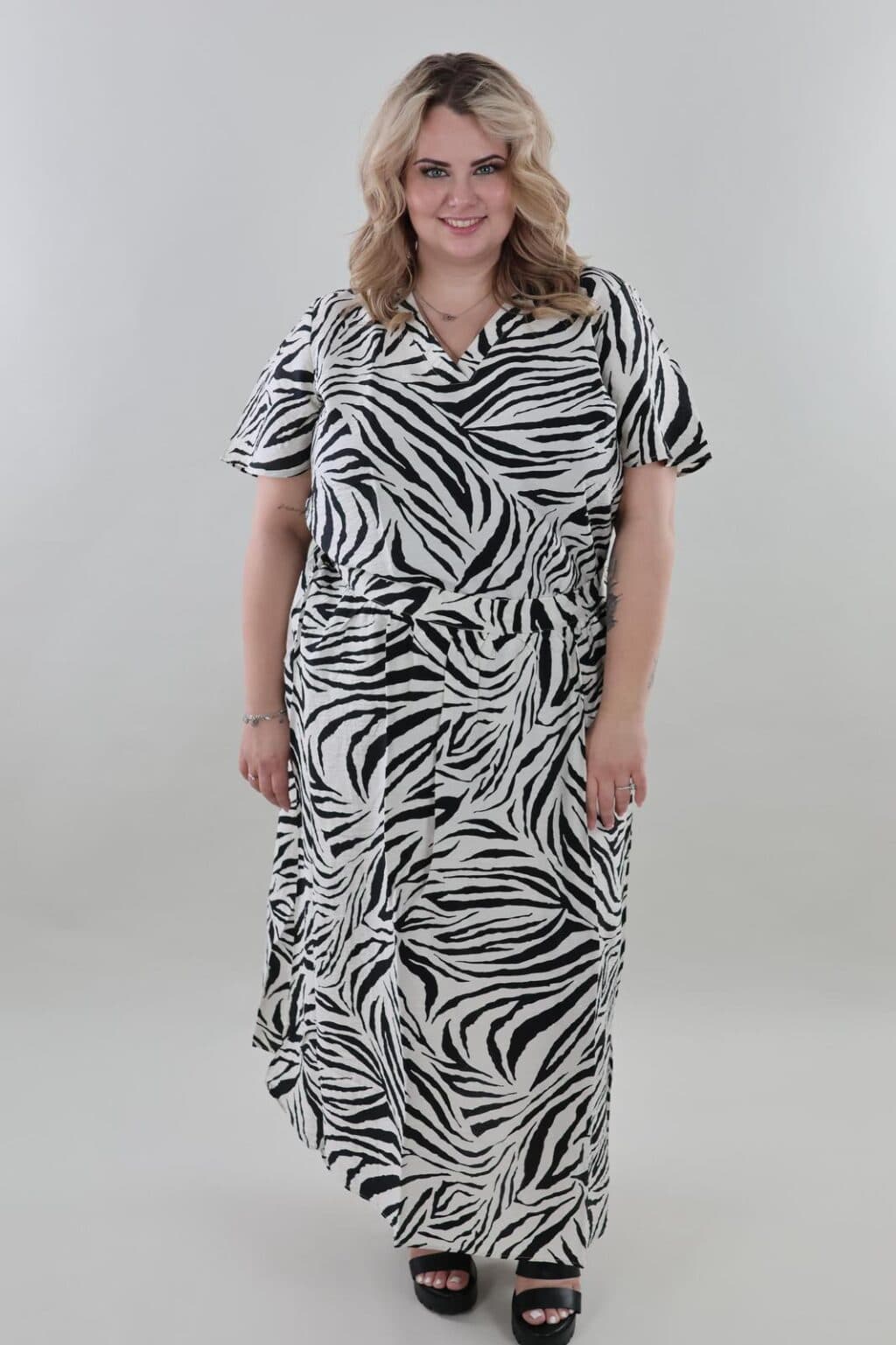 Sale - Vero Moda Curve 31 vmc josie v neck Skirt - Afbeelding 4