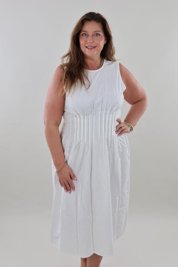 Vero Moda 35 vmc tabia pleated dress