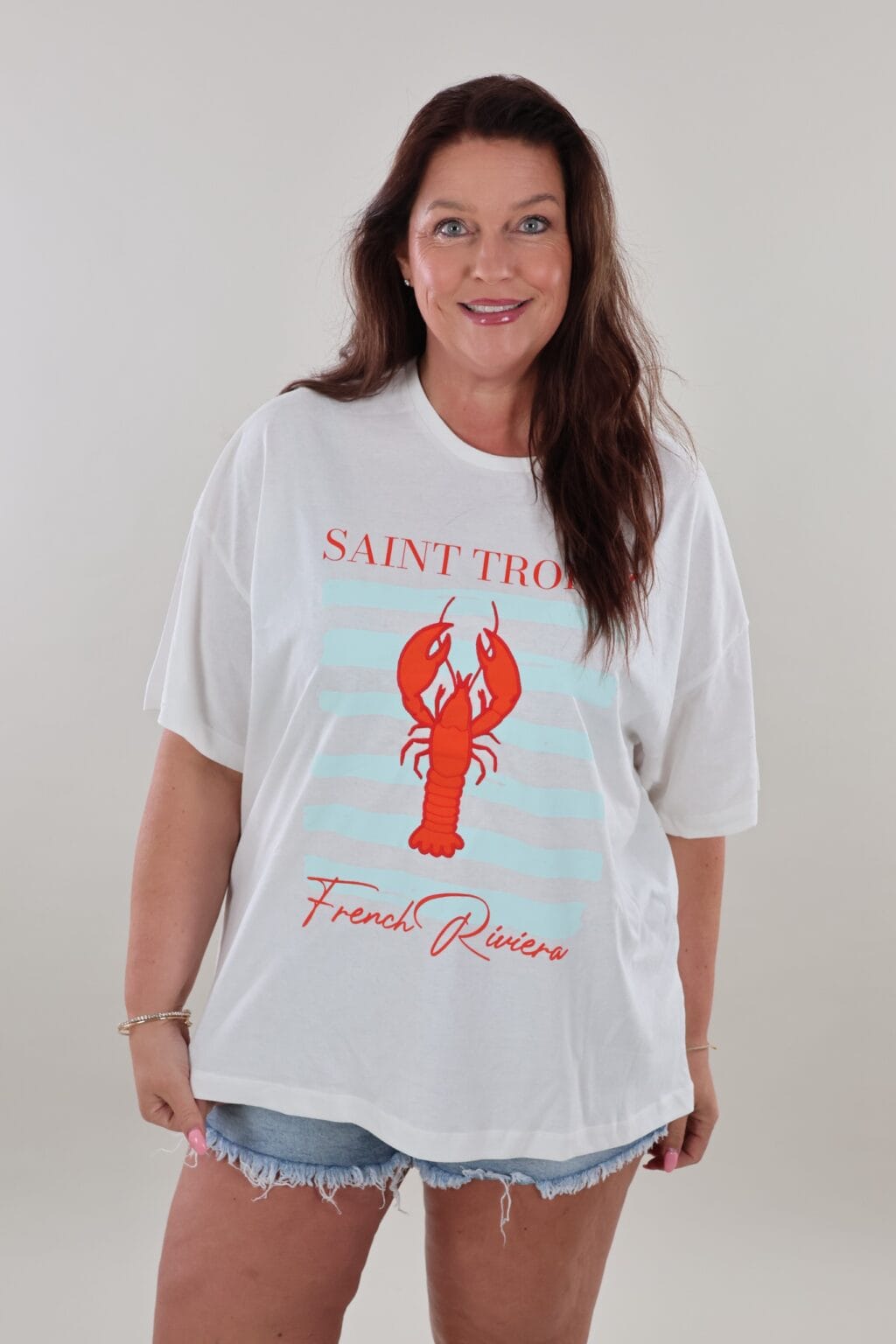 Sale - Vero Moda Curve 37 vmc Hailey tee - Afbeelding 2