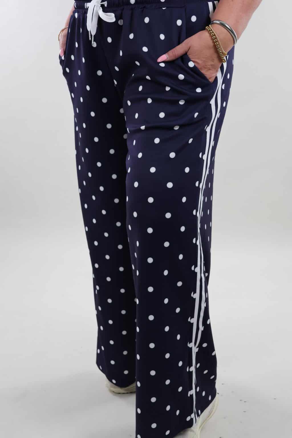 sale - 1061 Broek Polka stripe - Afbeelding 2