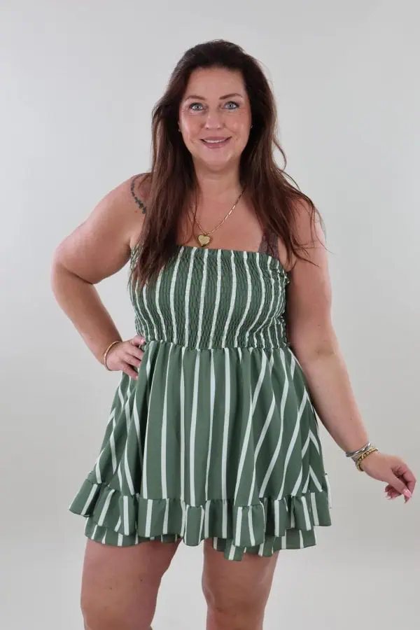 1078 Playsuit Stripe