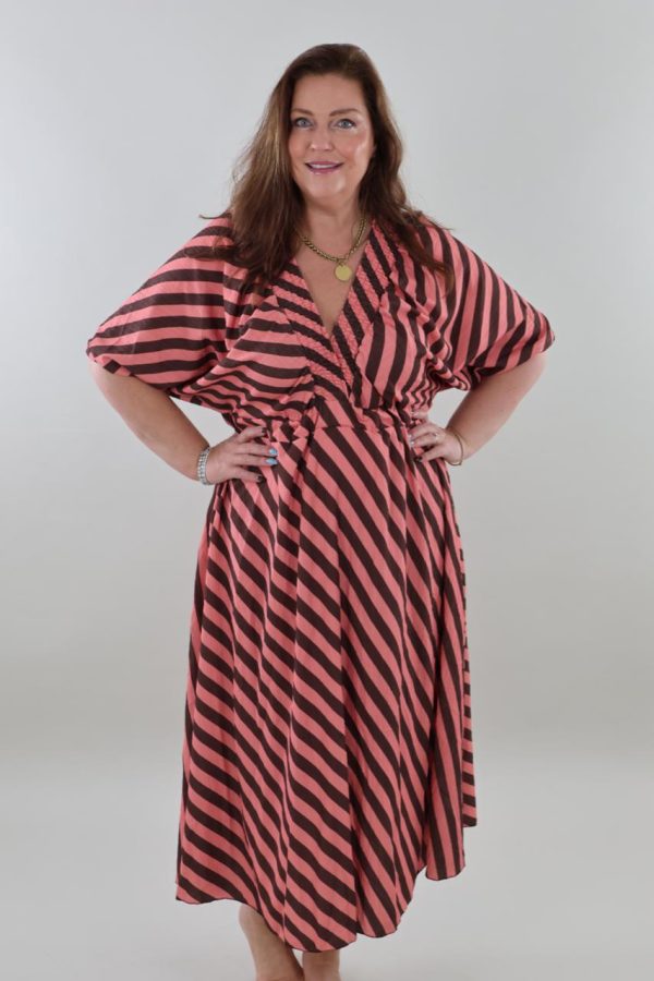 1329 Dress Stripes Maxi