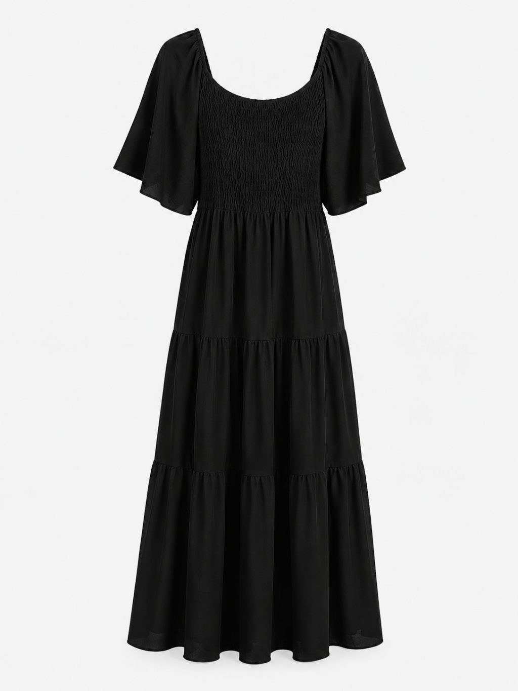 Gratis verzenden - 1361 Dress Smocked Maxi - Afbeelding 4