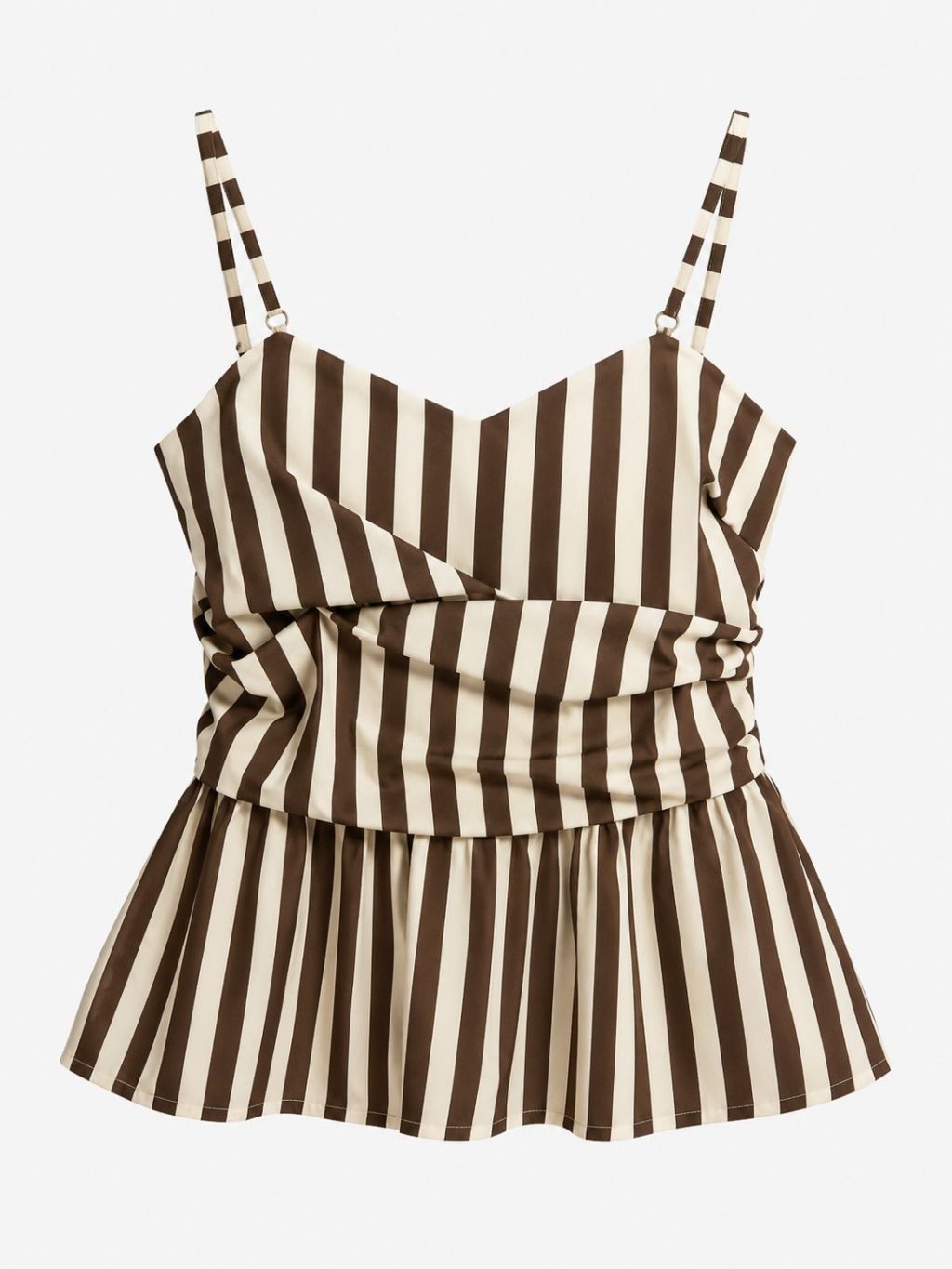 Sale - 1363 top Peplum stripe - Afbeelding 3
