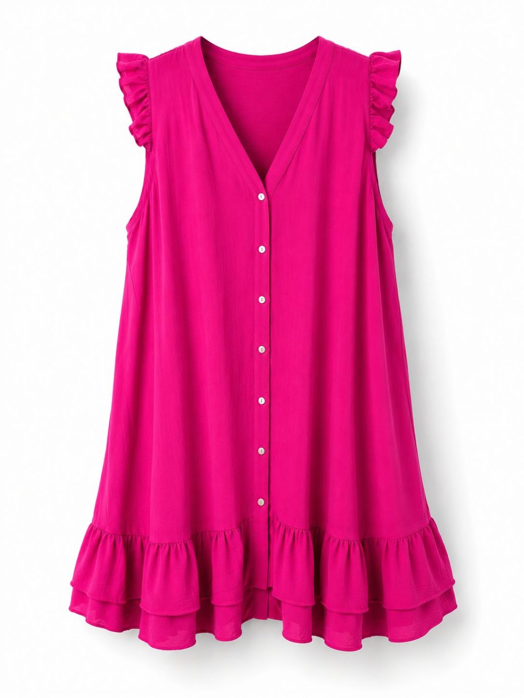 Gratis verzenden - 1370 Dress Ruffle - Afbeelding 6