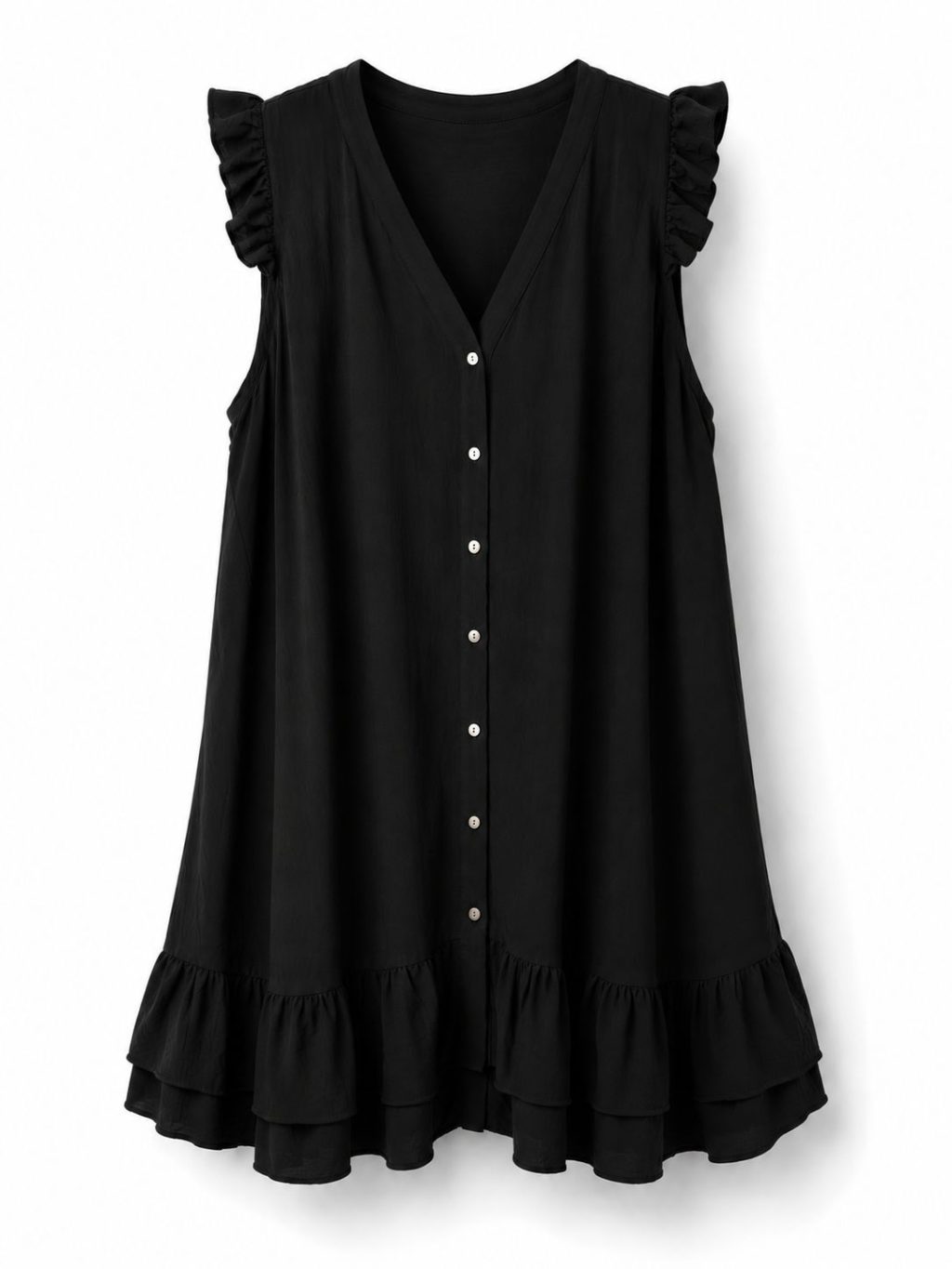 Gratis verzenden - 1370 Dress Ruffle - Afbeelding 4