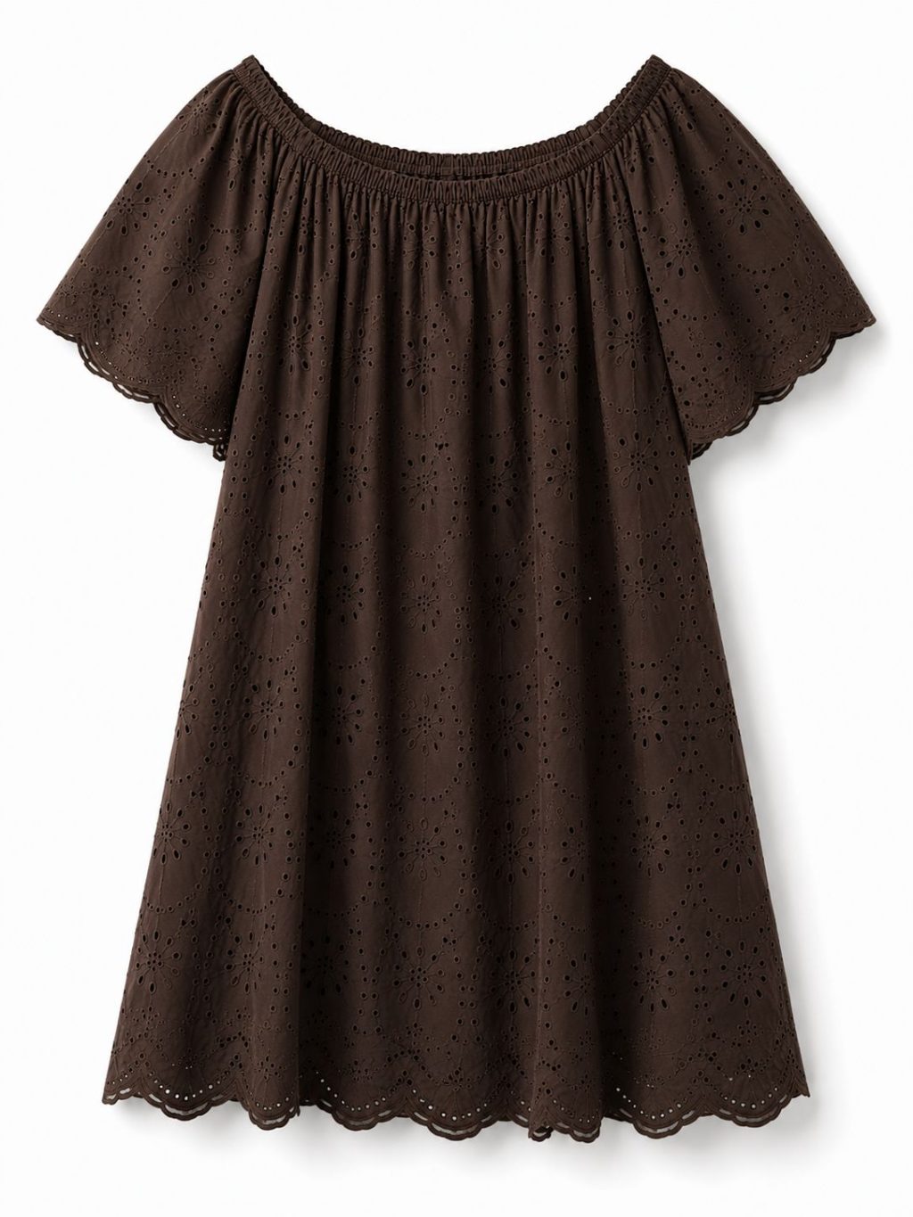 Sale 1371 Dress Broderie Cotton - Afbeelding 5