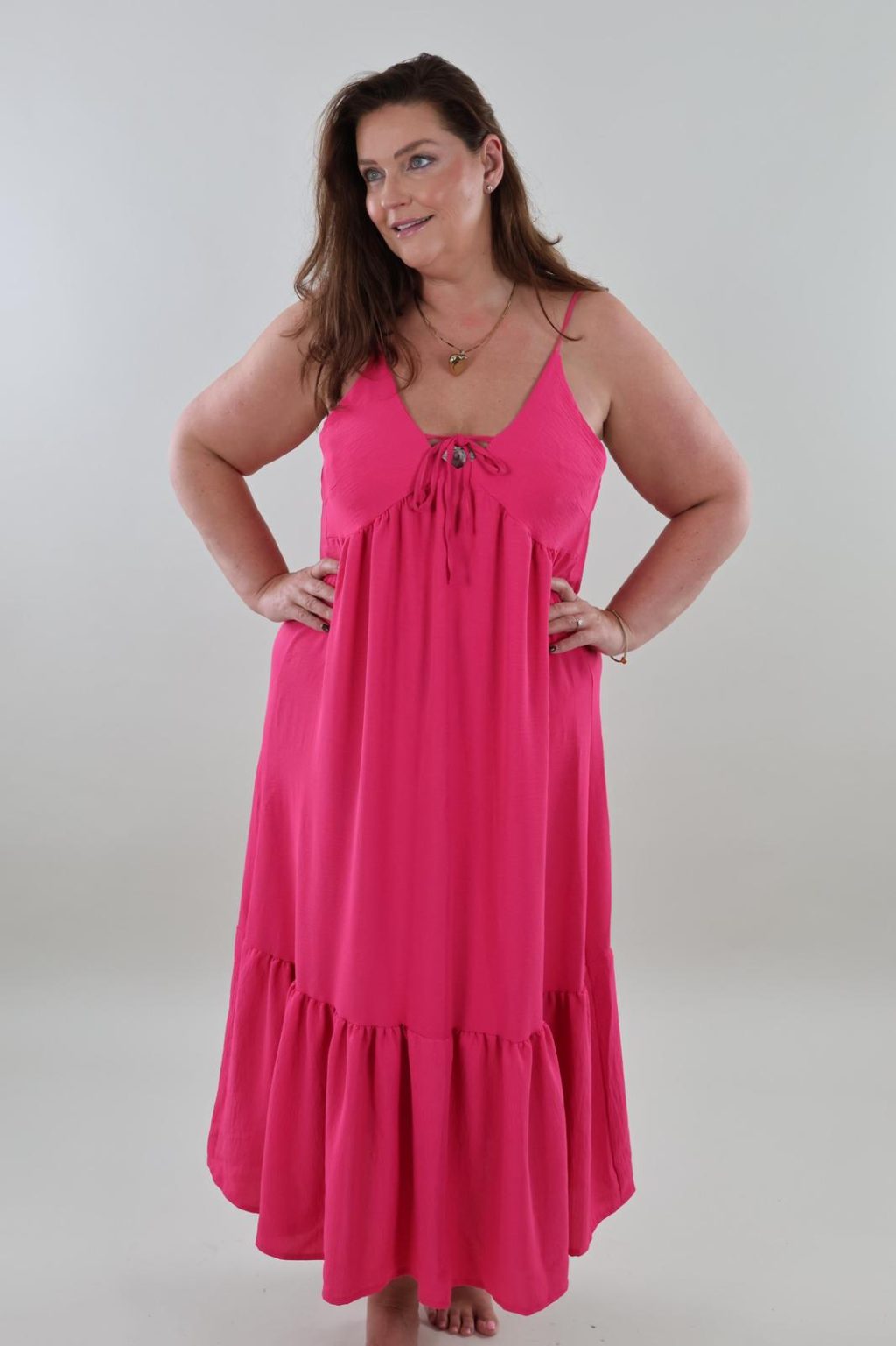 Sale - 1372 Dress Sleeveless Maxi - Afbeelding 2