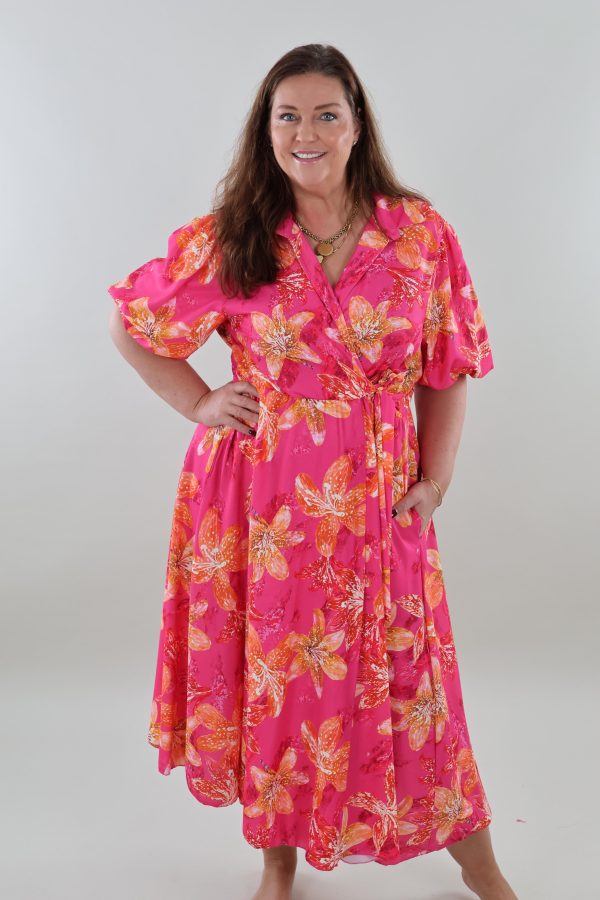 1301 Dress Flower print Maxi