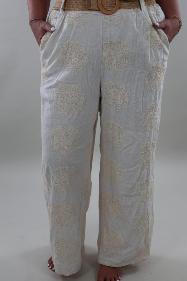 1376 Broek Cotton Lino