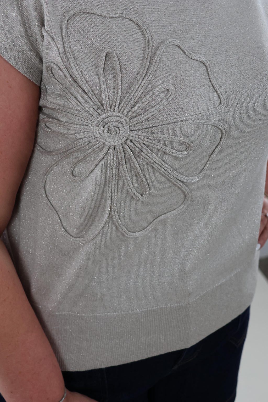 Sale - Vero Moda 61 vmc Cynthia flower kni - Afbeelding 4