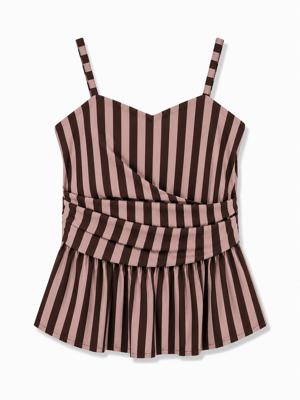 Sale - 1363 top Peplum stripe - Afbeelding 6