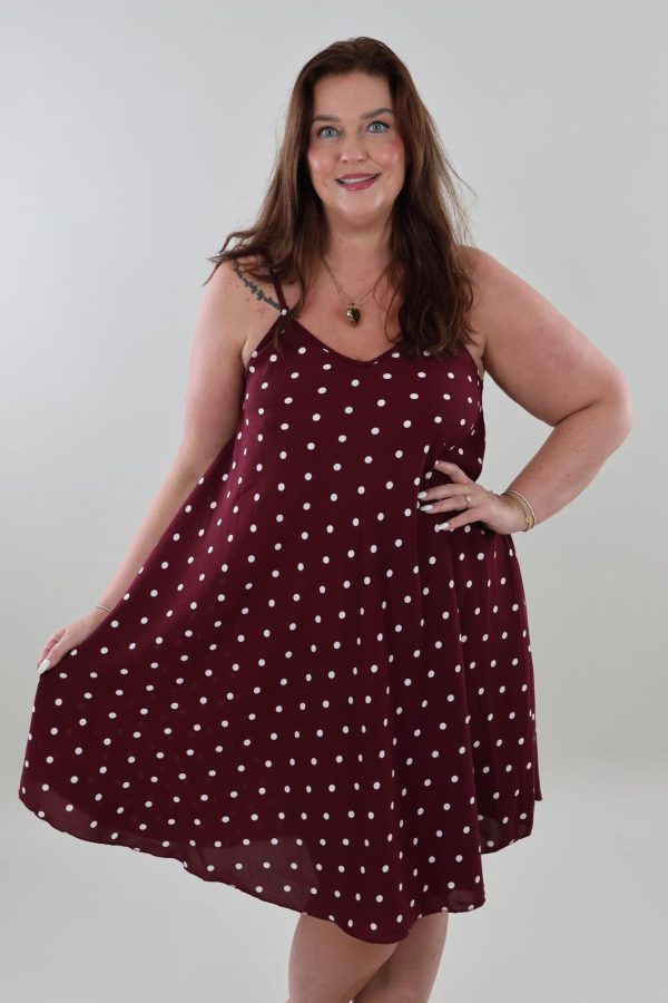 1449 Dress Polka Viscose